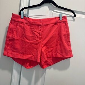 J. Crew Vibrant Red Women's Shorts